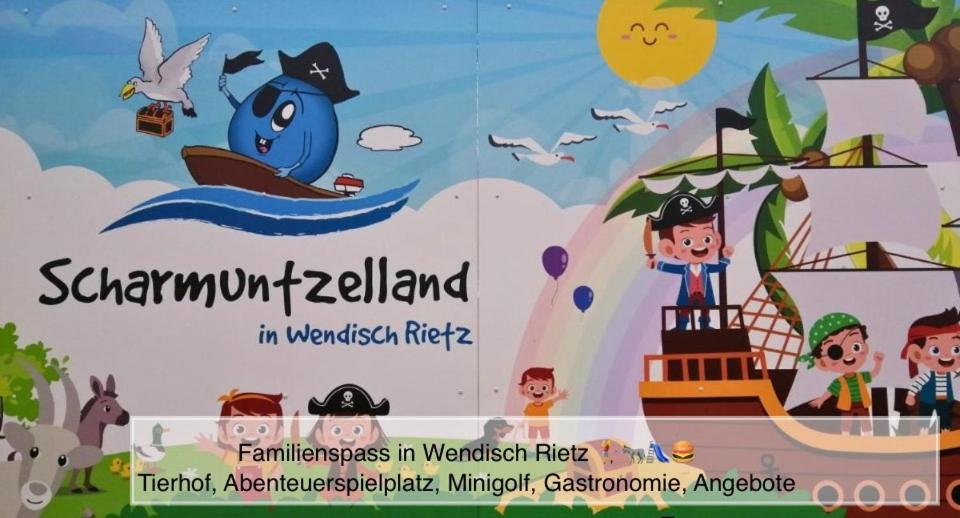 Modernes Ferienhaus Mit 3 Schlafzimmern In Der Naehe Vom Scharmuetzelsee เวนดิสช์รีทซ์ ภายนอก รูปภาพ